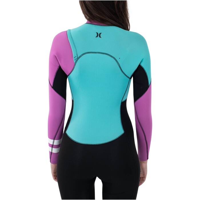 2024 Hurley Mujer Advant 4/3mm Chest Zip Neopreno WFS0013403 - Pistachio